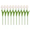 Decorative Flowers 10pcs Artificial Tulips Simulation Tulip Pography Props Supplies Household For School Office Wedding Holiday Present