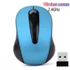 Ratos 2.4G Mouse Sem Fio 1600DPI Ajustável Mini Mouse Óptico De Computador 231101