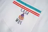 새로운 CASA 디자이너 남성용 TSHIRT 고급 여성과 남성 T 셔츠 패션 클래식 티 짧은 슬리브 및 V 넥 티셔츠