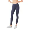 LL-1269 Pantalons femmes pantalons Yoga pantalons amples extrait Sport gymnase dames course décontracté pantalon Long élastique taille haute