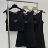 Bustiers Corsets PopularWomensベストTシャツデザイナー女性セクシーなノースリーブシャツスリムTシャツ夏のレディー通気性短いトップ3vz9