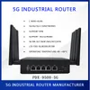 جهاز التوجيه الصناعي 5 Port 5G يدعم VPN WIFI5 253 المستخدمين 5G 4G 3G شبكة السرعة الكاملة