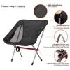 Lägermöbler Portable Folding Chair Outdoor Camping Chairs Oxford Cloth Ultralight For Travel Beach BBQ Vandring Picknicksäte Fiskeverktyg 231101