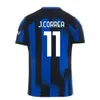 Qqq8 Inter O Soccer Jerseys 23 24 Maglia Nerazzurri Lukaku Lautaro Chemises de football Kit enfants Version joueur Barella Bastoni Calhanoglu