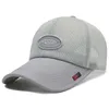 Visors Men Ladies Embroidered Letters Baseball Cap Mesh Breathable Sunscreen Sunshade Hat