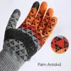Five Fingers Gloves Winter Warm Knit Men Women Fashion Fleece Cycling Personality Windproof Triangular Non Slip Touchscreen Wool 231101