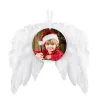 Feather Wings Sublimation Ornament Wood Christmas Sublimation Blanks Angel Wings Wholesale MM10.31