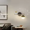 Duvar lambaları Fener Sconces Led Lamba Switch Rustik Ev Dekor Yürt Odası Işık Yatak Odası Karınca Sconce