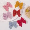 Hair Accessories 2Pcs Bow Headgear Sweet Decorative Hairclip Summer Kids Baby Hairpins Barrettes Children Girls Gift Wholesale