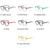 Sunglasses 2023 Fashion Colorful Round Reading Glasses Women Luxury Ultralight Small Frame Anti Blue Light Optics Computer Eyewear