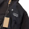 Bebek Tasarımcı Down yastıklı ceket lüks yüksek kaliteli ceket kızlar erkekler erkekler sıcak rüzgar geçirmez ceket çocuk giyim boyutu 100cm-160cm b02