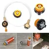 Utomhus Gas Spis Camping POVE PROPANE Supplement Adapter Burner LPG Platt Cylinder Tank Connector Bottle Adapter Camp Nbsp; Cooking Nbsp; SuppliesOutdoor spis