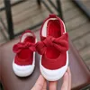 Sneakers Children Shoes Girls Canvas Shoes Fashion Bowknot Comfortable Kids Casual Shoes Sneakers Toddler Girls Princess Shoes 21-35 230331