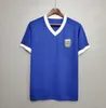 1978 1986 1998 Argentina Retro Soccer Jersey Maradona 1996 2000 2001 2006 2010 Kempes Batistuta Riquelme Higuain Kun Aguero Caniggia Aimar Football Sh 319