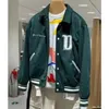 Mens Jackets American Vintage Suede Baseball Clothing Jacket TOP 231031