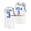 Baloncesto NCAA UCLA Bruins College 3 Johnny Juzang Jersey 24 Jaime Jaquez Jr 1 Jules Bernard 10 Tyger Campbell 2 Cody Riley 5 Chris Smith Color Azul Blanco