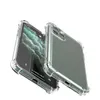 Capa de telefone transparente à prova de choque de 1,5 mm para iPhone 15 13 12 11 14 Pro Max XS Max X XR 8 7 Plus SE 12 13 Mini Airbag Capa protetora transparente com proteção de lente de câmera