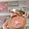 Blush 5 färger ansikte rodnad palett matt mineral rodnad pulver ljus skimmer matt ansikte rodnad för kind och ögonskugga make-up 231031