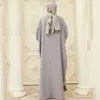 Roupas étnicas Mulheres Muçulmanas Long Abaya Eid Mubarak Dubai Árabe Vestido Turco Kaftan Tradicional Marocain Vestidos Largos Ramadan 2023