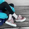 Skodelar Tillbehör 1Pair Plush Sneakers Shoelaces skor snören för unisex plattsträngar 231031