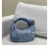 Ręcznie robione przenośne przenośne Bottegaas Modne tkane torby Venata Evening Jodie Bag Designer High-end Pakiet Denim RFO6