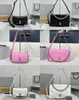 Ba merk zachte tas zilveren ketting ontwerper crossbody tas unisex