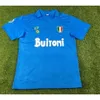 QQQ8 RETRO 78 86 85 MARADONA SOCCER Jerseys 82 83 93 94 81 95 Boca M E S I 87 Naples Napoli Football Shirt Kids Newells Old Boys Classic