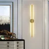 Duvar Lambaları Vintage Modern Stil boynuz Sconce Akıllı Yatak Mumları LED Işık Dış Su Geçirmez Aydınlatma Banyo için