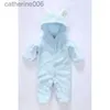 Jumpsuits 0-12M Newborn Baby Rompers Autumn Winter Warm Fleece Baby Boys Girl Costume Baby Girls Clothing Animal Overall Baby JumpsuitsL231