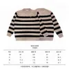 Designer's New Striped Sweater For Women Fashion Fall Thermal Pullover For Men Luxury Crew Neck Small Turtleneck For Winter With Casual Sweater