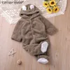 Jumpsuits Humor Beer Herfst Cartoon Stijl Winter Lange Mouw Baby Jongens Meisjes Rompertjes Peuter Kids Playsuit Jumpsuits Baby ClothesL231101