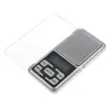 Hot Mini Electronic Digital Scale Kitchen Scales Smycken Väg skala Balance Pocket Gram LCD Display Scale With Retail Packing 500g/0,01 g 300g/0,01 g 200g/0,01 g 100g/0,01g