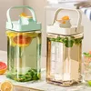 Waterflessen Grote capaciteit Lekvrije drankdispenser Gemakkelijk vast te houden en antislip voor vruchtensap, melkthee of limonades