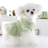 Sukienki z odzieży dla małych psów zimowe ubranie sukienka kapelusz pudel pudle Yorkshire Pomeranian Shih Tzu Schnauder Costume