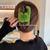 Large Faux Fur Hair Claw For Women Plush Big Crab Hair Clip Barrette Acrylic Ponytail Hairpins Winter Headwear Hair Accessories