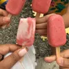 8 Hole Ice Cream Silicone Mold Dessert Freezer Fruit Popsicle Maker Mold DIY Homemade Ice Cream Tools