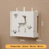 Rangement de cuisine, petites mini étagères murales, boîte de télécommande WiFi pour chambre à coucher et salon