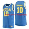 UCLA Bruins Jersey 3 Johnny Juzang 24 Jaime Jaquez Jr 1 Jules Bernard 10 Tyger Campbell 2 Cody Riley 5 Chris Smith University Team Blue White White White White Branco