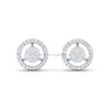 Grossist fashionabla smycken tillbehör Moissanite 925 Sterling Silver Stud for Womens