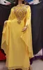 Ropa étnica Vestido de mujer Bordado a mano marroquí Takshita Kaftan
