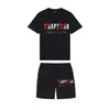 Mens Womens Trapstar Trade Cuit Frunt Designer Рубашки для мужчин графический принцип с коротким рукавом дизайнер Summer Street Sports Одежда T Рубашки O0PF#