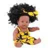 Dockor Partihandel Black Dolls 12 tum Pretty Baby Dolls for Children African Black Dolls 231031