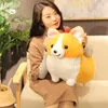 38/45 cm Mooie Corgi Hond Knuffel Gevuld Zacht Dier Cartoon Kussen Leuke Kerstcadeau Voor Kinderen Kawaii Valentijnscadeau