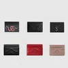 Luxury Designer Top quality Card Holder Genuine Leather purse Fashion Womens men Purses Mens Key Ring Credit Coin Mini Wallet Bag 289I