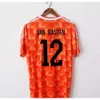 qqq8 Retro 88 89 91 95 96 Soccer Jerseys Marco Van Basten Gullit 97 98 Voetbal Shirt Seedorf Bergkamp Kluivert Robben 2002 1974 Classic