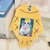 Card Holders Plush Cover Keychain Cute ID Credit Case Star Chasing Pendant Holder Sleeve Po Protector 3 Inch Cartoon Sweet