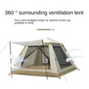 Tents and Shelters 58 Person Outdoor Automatic Quick Open Tent Rainfly Waterproof Camping Tent Family Outdoor Instant Setup Tent with Carring Bag 231031