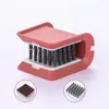 Cleaning Brushes Foldable Kitchenware Brush U shaped Dinner Plate Sponge Replaceable Head Kitchen Gadgets 231101