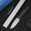 Beliebtes OEM Benchmade 535-3 Pocket Fold Knife D2 Blade Carbon Fiber Handle Bearing Axis-System Folding Camping Outdoor Survival EDC Tactical Knifes