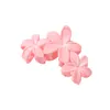 Candy Color Frangipani Hawaiian Flower Hair Clips for Women Hair Claw Clips Suit Thin Hair Large Claw Clips Beach Tropical Hair Accessories for Girls 2903